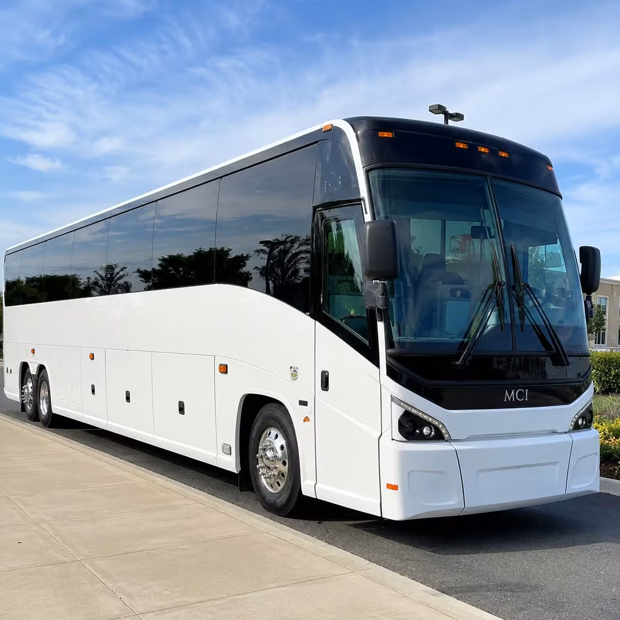 56 passenger charter bus