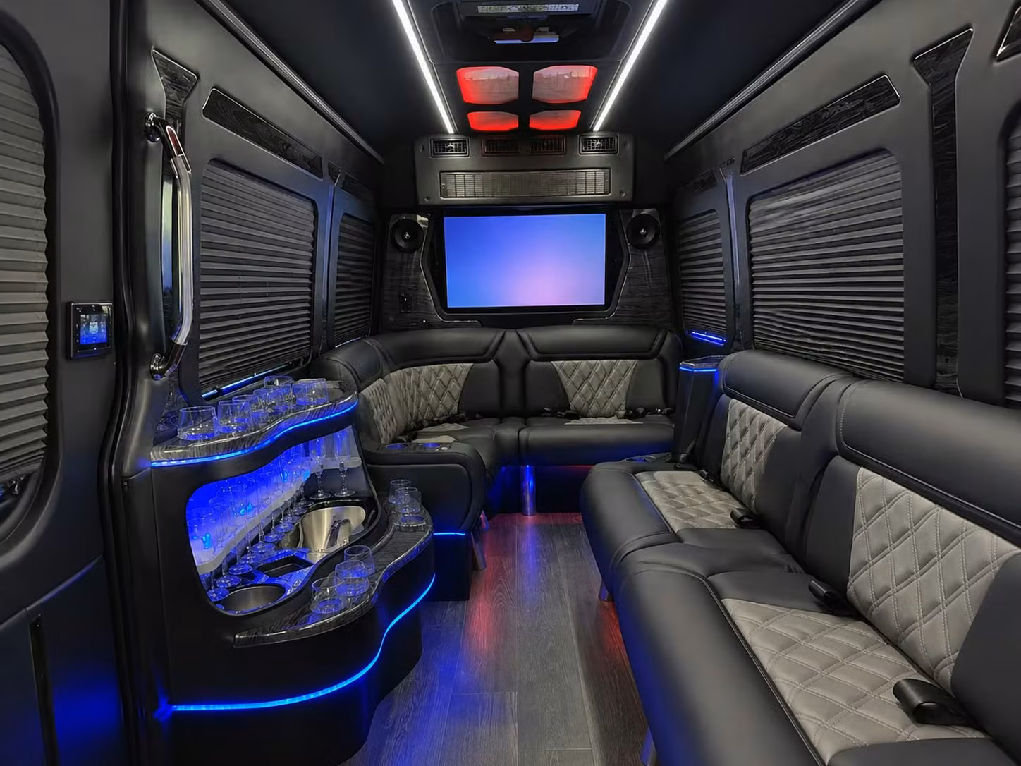 sprinter limousine inside