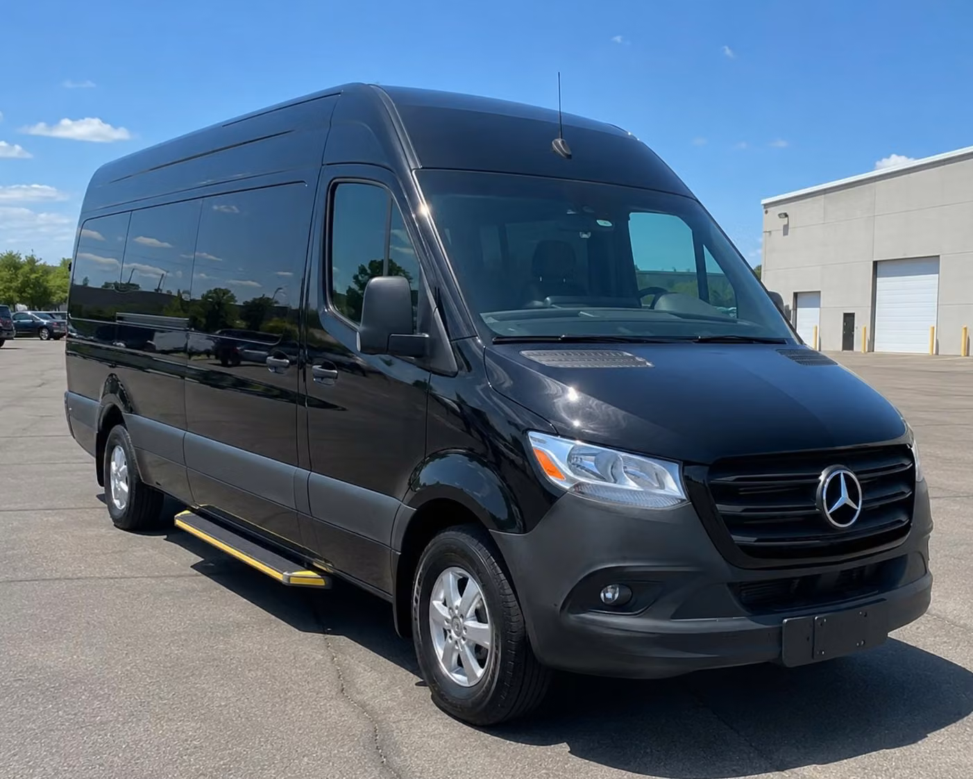sprinter van with driver